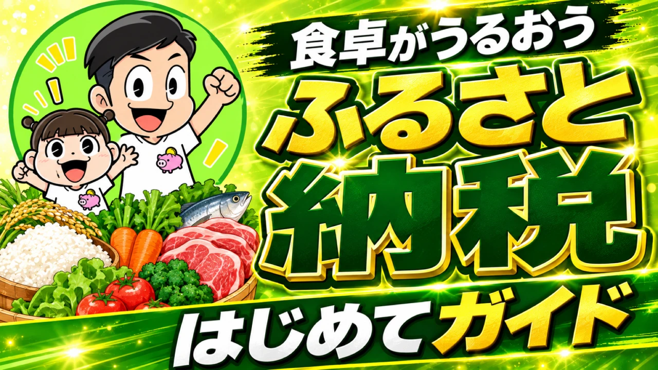 食卓がうるおう　はじめてのふるさと納税